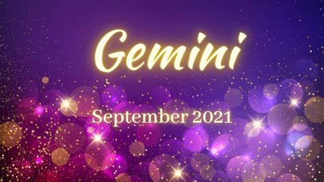 Gemini Money Tarot Reading September 2021 Youtube