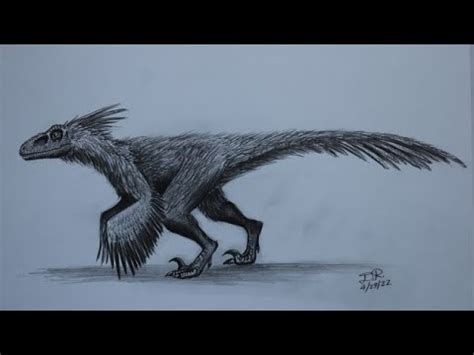 How to Draw PYRORAPTOR from Jurassic World Dominion - YouTube