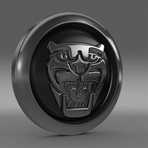 Jaguar new logo 3D Model .max .obj .3ds .fbx .c4d .lwo .lw .lws