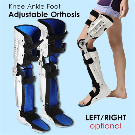 Knee Ankle Foot Orthosis Kafo Brace Fixed Rigid Thigh Knee Joint Ankle