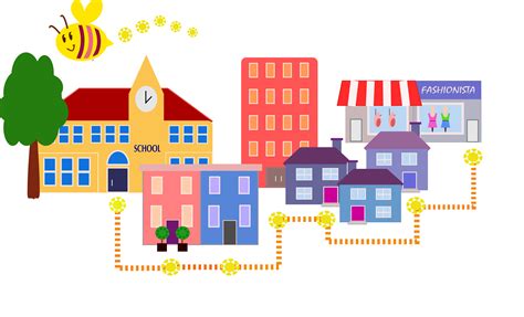 13 Neighbourhood Places Clipart Pictures