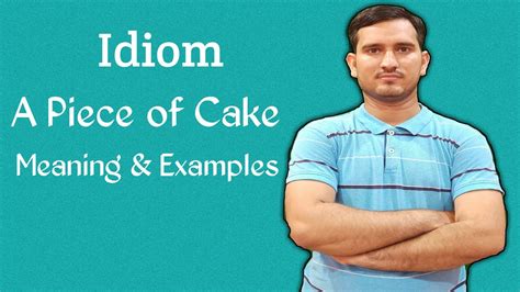 One meaning of the word figure is image or picture. figurative language is the opposite of literal language, which mean exactly what it says. A Piece of Cake Idiom meaning & examples | Learn English ...