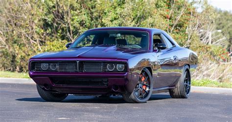 Check Out This 2019 Dodge Challenger With A 1969 Charger Bodykit
