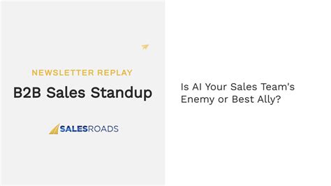 Is AI Your Sales Team's Enemy or Best Ally?