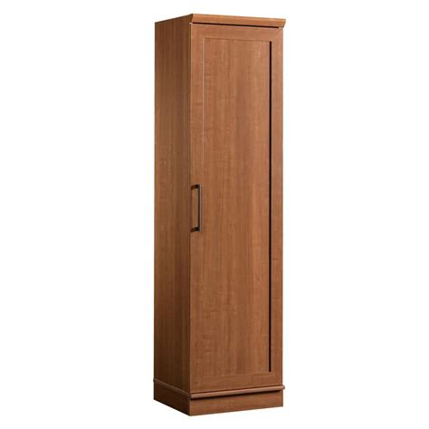 Sauder Homeplus Sienna Oak Engineered Wood 18819 In Pantry Cabinet