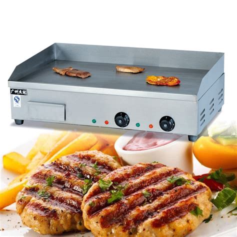 Electric Griddle Grill Machine 73cm 4400w Commercial