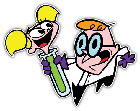 Dexter Character Dexters Laboratory Cartoon Sticker Bumper Decal Sizes Ebay