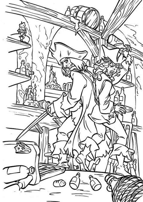There will be printable coloring pages of tough pirates with parrots, pirates with swords and pistols and pirates with wooden legs. Pirate Coloring Pages For Adults at GetColorings.com ...