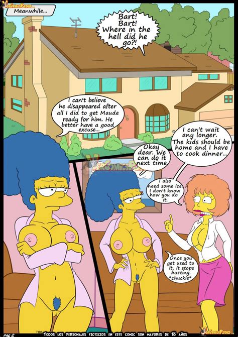 Old Habits The Simpsons Porn Parody Comics By Croc Sex Comics