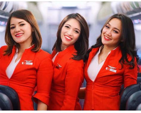 Pramugari Airasia Indonesia Pramugariairasia • Instagram Photos And