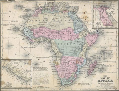 Pre Colonial Africa Africa Map Old Book Art Old Map