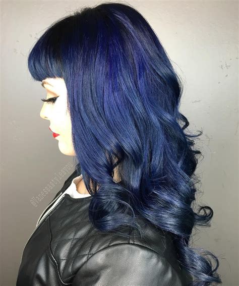 25 Midnight Blue Hair Ideas That Will Inspire Your Next Moody Look
