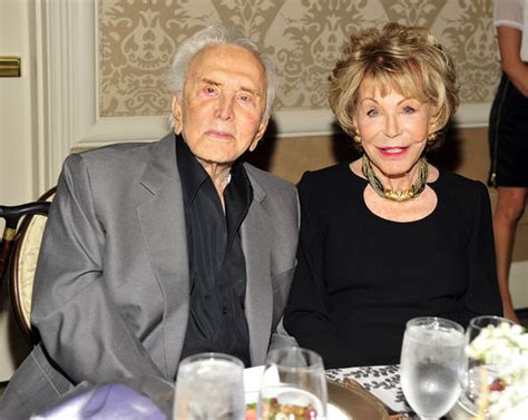 The lovely couple has been married for 64 years and the actor calls his wife his soulmate. Kirk Douglas' wife Anne, 97, dresses to impress in LA ...