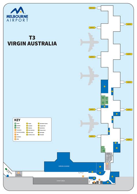 Melbourne Fl Airport Map