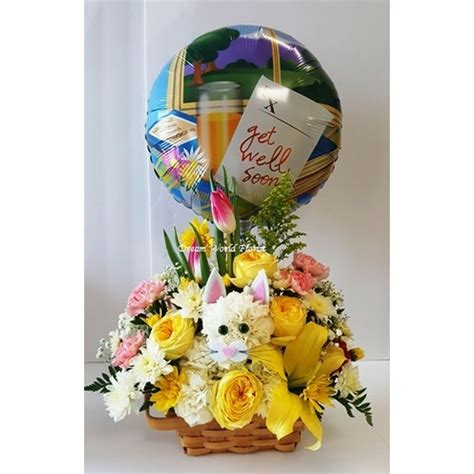 Flowers available for next day flower delivery to celebrate every special occasion. Get Well Kitty Bouquet Storefront flowers shop; same day ...