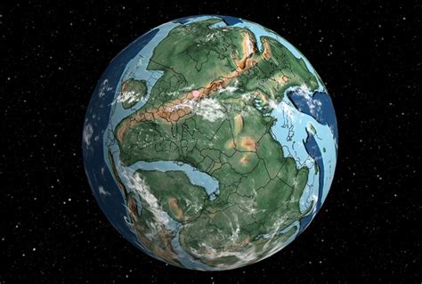 Earth 1 Million Years Ago Map The Earth Images Revimageorg