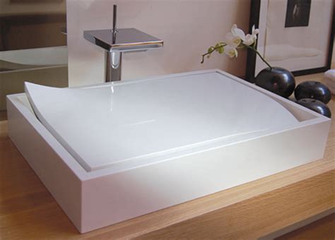 Half bathroom decor ideas vessel sink are sinks still in style the pros and cons of stylish from a floating vanity to 51 that overflowing diffe types complete guide. Unique Vessel Sinks by Sonobath - bending the stone