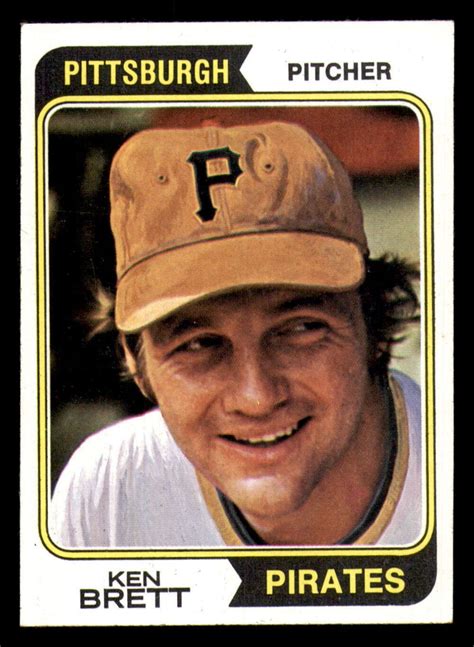 When Topps Had Baseballs Gimmie A Do Over 1974 Ken Brett