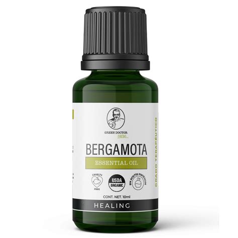 Aceite Esencial De Bergamota Green Doctor Care
