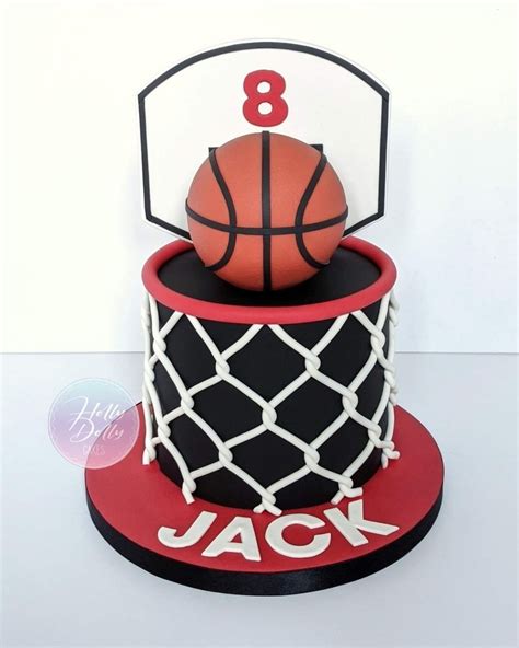 Cake Design For Basketball Player