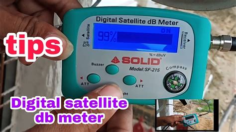 To increase the satellite signal strength, the cable connector should also be installed correctly in your cable.so you install the cable connector you can also use scaler ring to increase satellite signal strength. How to use digital satellite db meter| digital satellite ...