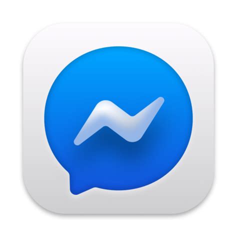 Facebook Messenger Alt Macos Bigsur Social Media And Logos Icons