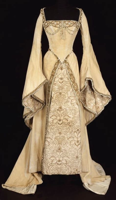 Beautiful Jacquard Medieval Renaissance Dress Платья Винтажные