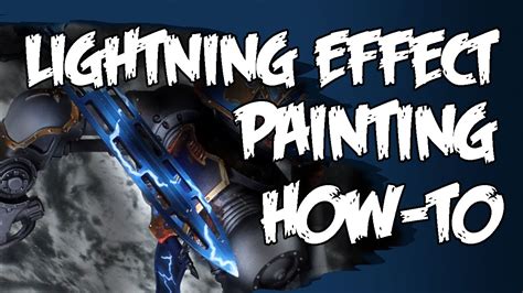Painting Lightning Bolt Effects How To Tutorial Youtube