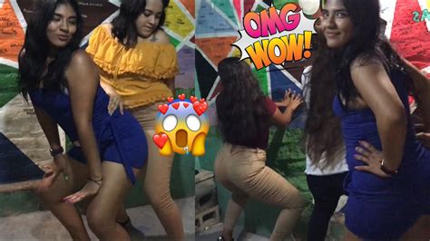 Bailando Perreo Intenso Cu L De Las Chicas Lo Hizo Mejor Se Pegaron A La Pared Youtube