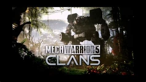 Mechwarrior 5 Clans Teser Trailer Youtube
