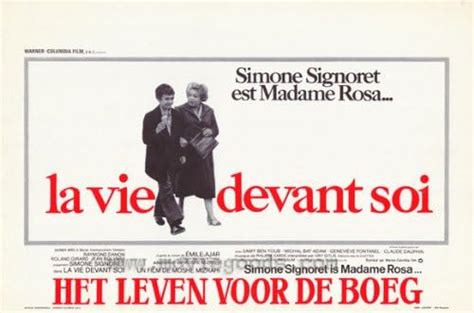 Madame Rosa Movie Poster 27 X 40 Inches 69cm X 102cm 1978 Belgian Simone