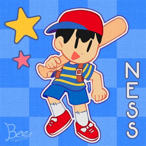 Ness Earthbound By Bee Beans On Deviantart