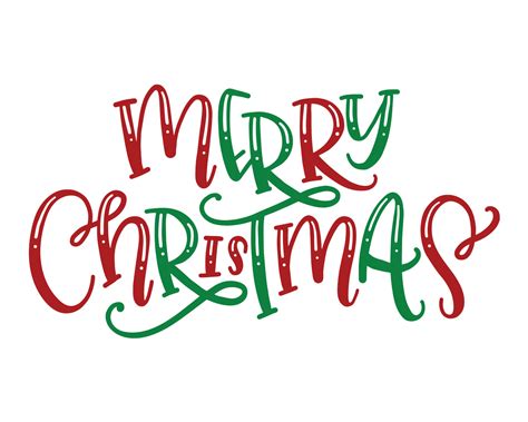 Merry Christmas SVG & Printable – The Smudge Factory
