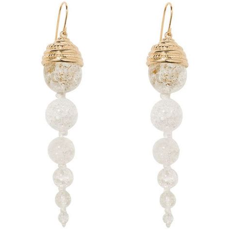 Aurelie Bidermann Lakotas Crystal Earrings Crystal Stone Jewelry