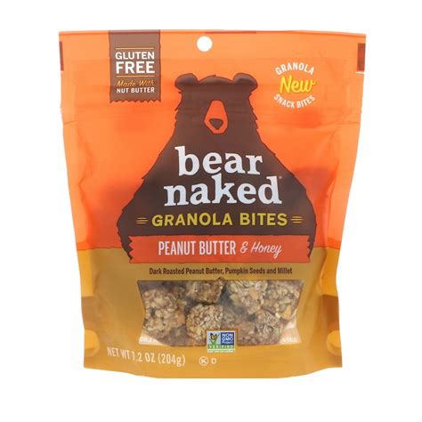 Bear Naked Granola Bites Peanut Butter Honey Oz G Iherb