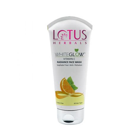 Buy Lotus Herbals Whiteglow Vitamin C Radiance Face Wash 100g Online