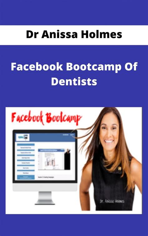 Dr Anissa Holmes Facebook Bootcamp Of Dentists Kilocourse