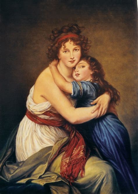 Madame Vigée Lebrun et sa fille autoportrait dune artiste LGM Les