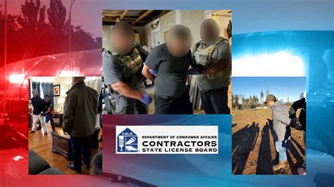 Unlicensed California Contractors Get Nailed In Statewide Sting Operations Law Offices Of