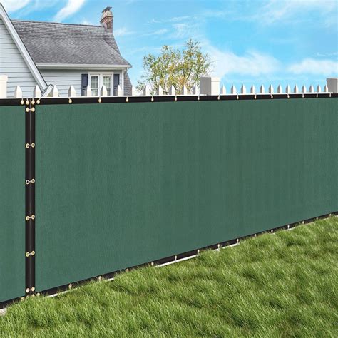 Homgarden 6x50ft Heavy Duty Privacy Screen Fence Chain Link Green