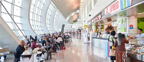 Restaurants In Concourse B Terminal 3 At Dubai Intl Airport Mybayut