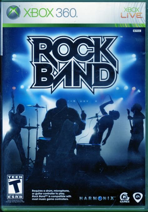 Xbox 360 Rock Band For Xbox 360 Videogames Game Only