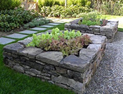 Incredible 20 Stone Raised Garden Beds Ideas For Awesome Yard Diy