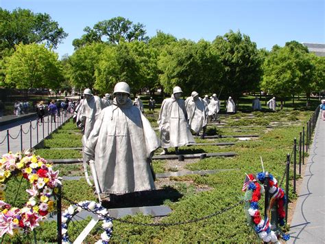 Visiting The Korean War Veterans Memorial In Washington Dc