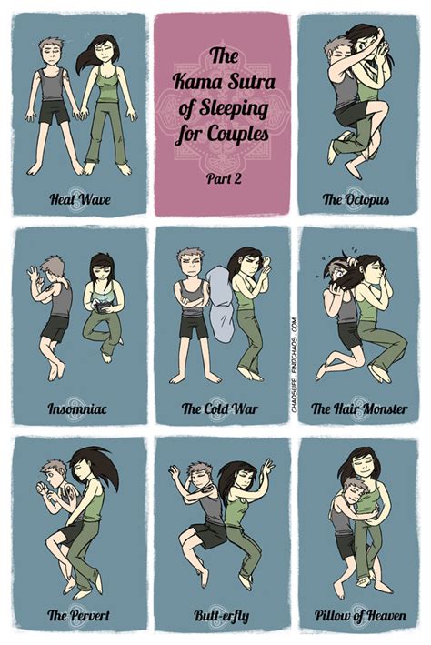 the kama sutra of sleeping for couples part 2