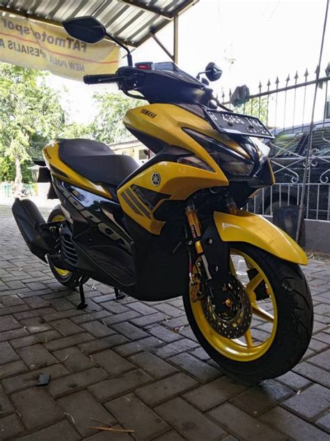 Modifikasi Yamaha Aerox 155 VVA Dengan 3 Komponen Berkelas! » BMSPEED7.COM