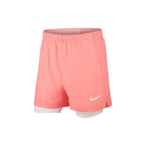 Buy Nike Dri Fit 2in1 Training Shorts Girls Apricot White Online