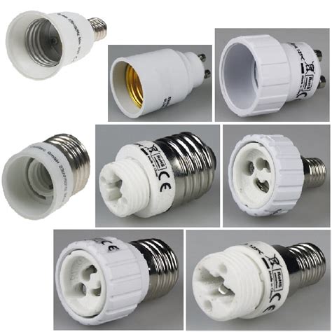 You can compare most common e size designations with a thread diameter, see the specific light bulb name for that size, see what are the most common applications, and even see the official standard for light bulbs. Lamp Socket Adapter in many different sizes DECO Beautiful Home "Illuminant, accessories