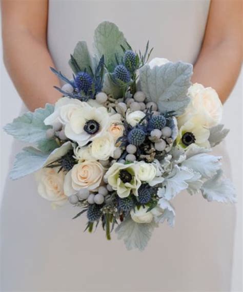 Dusty Blue Bridal Bouquet In Las Vegas Nv Vip Floral