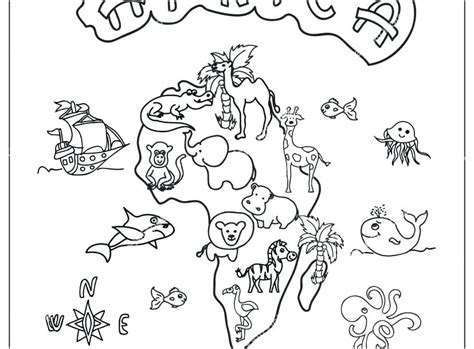 Go green and color online this africa map coloring page. African Animals Coloring Pages at GetColorings.com | Free ...